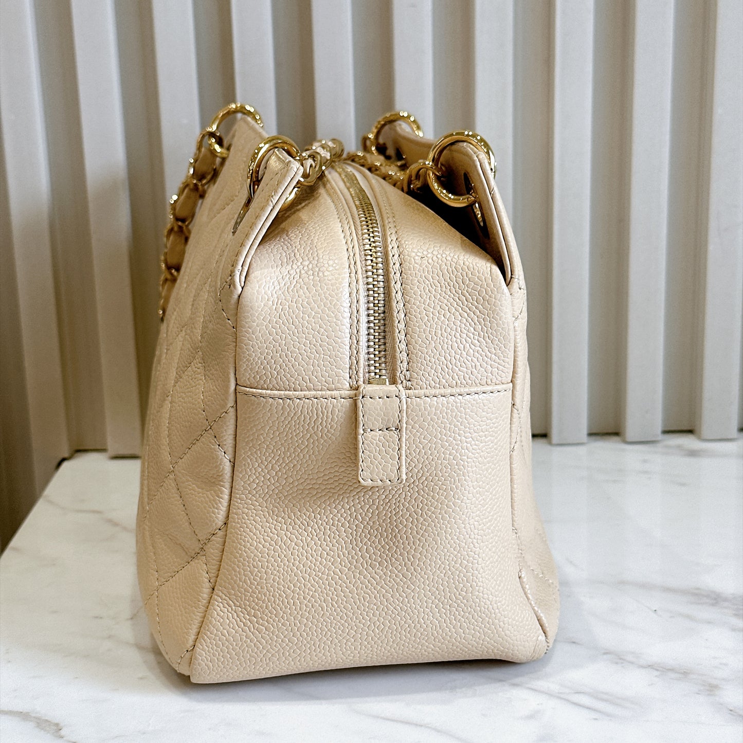 Chanel Petite Timeless Tote in Beige Colour