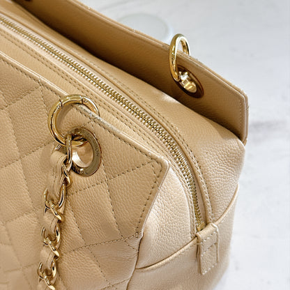 Chanel Petite Timeless Tote in Beige Colour
