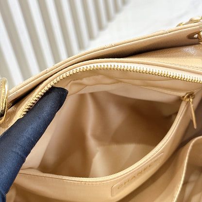 Chanel Petite Timeless Tote in Beige Colour