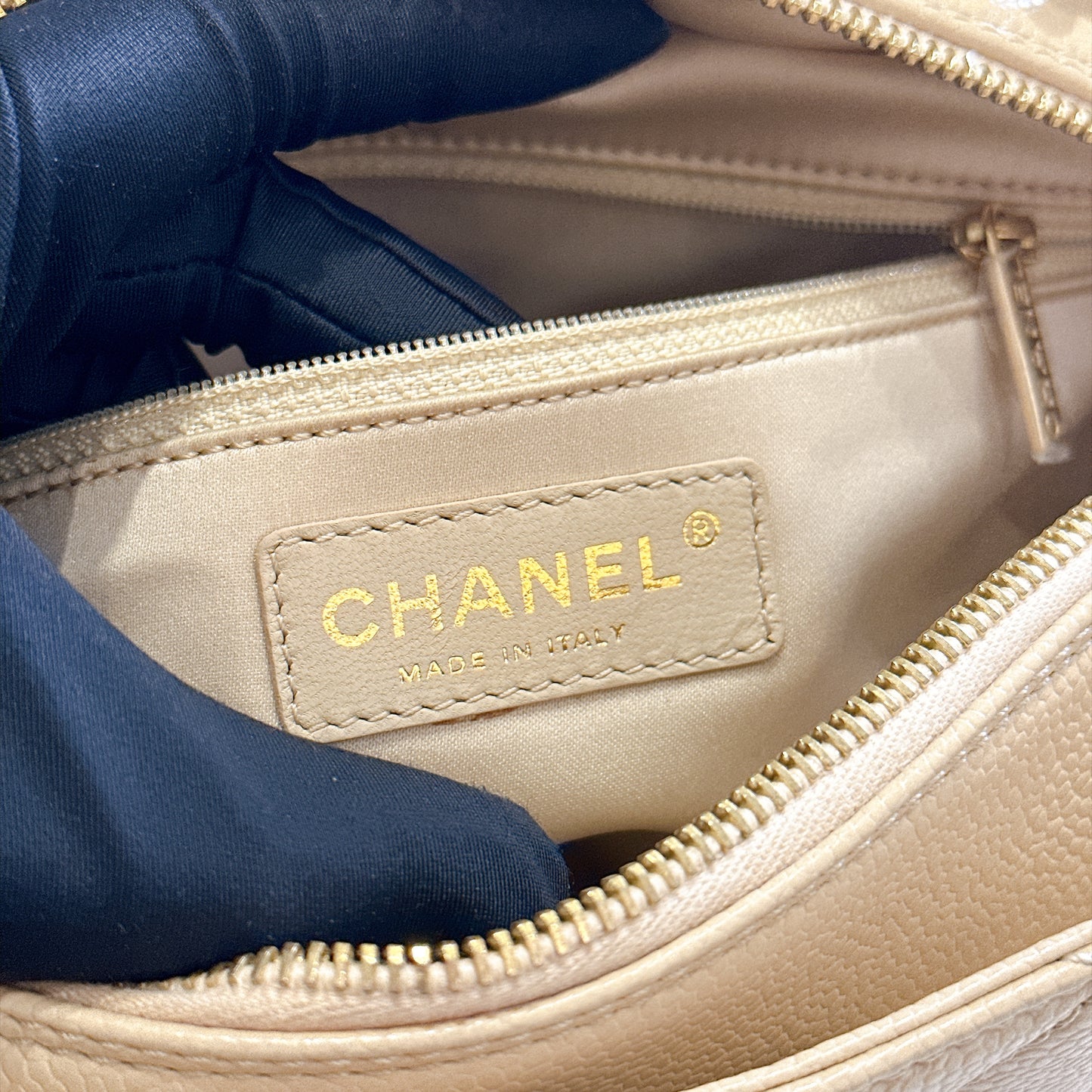 Chanel Petite Timeless Tote in Beige Colour