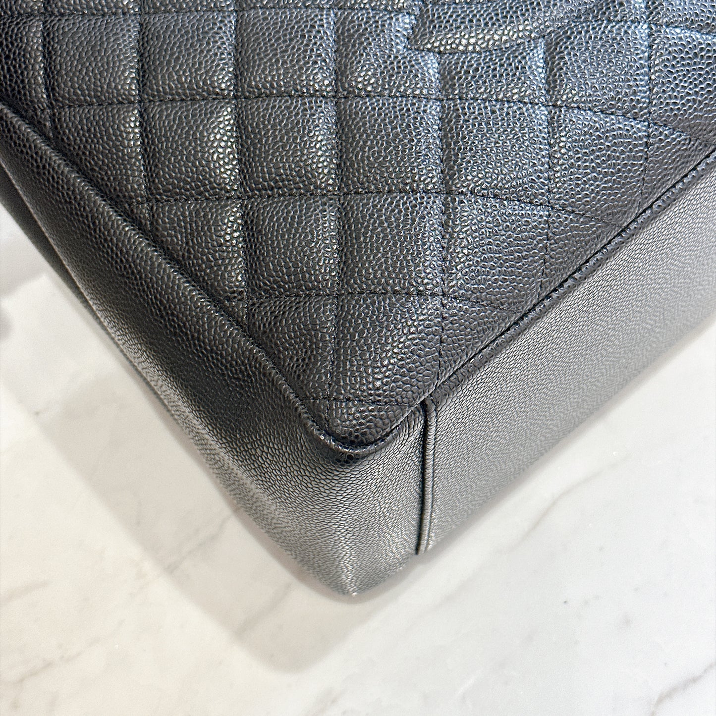 Chanel GST in Black Caviar GHW