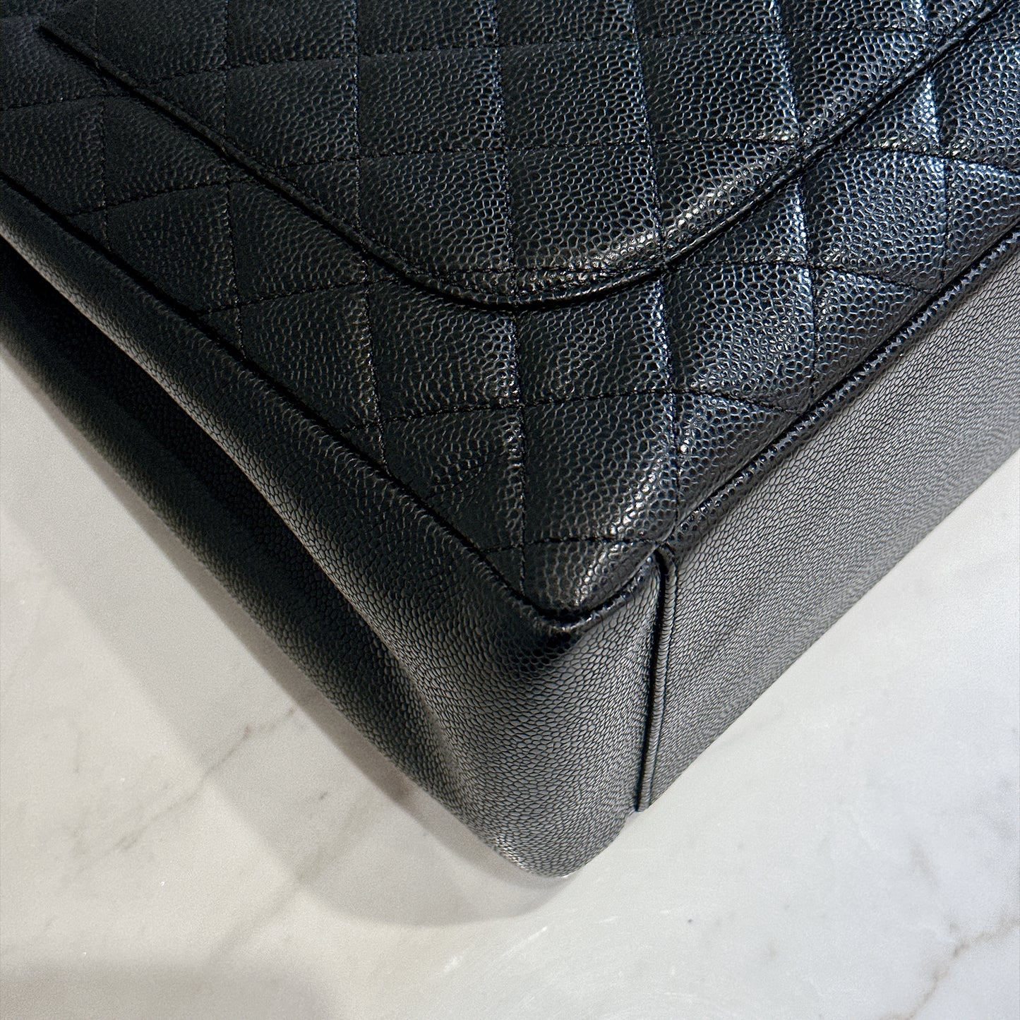 Chanel GST in Black Caviar GHW
