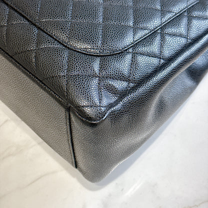 Chanel GST in Black Caviar GHW