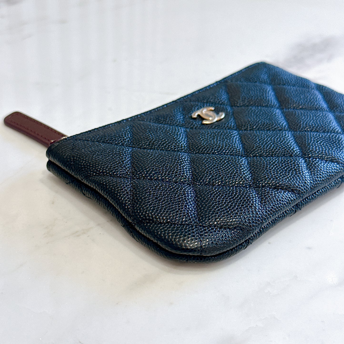 Chanel Mini O Case in Black