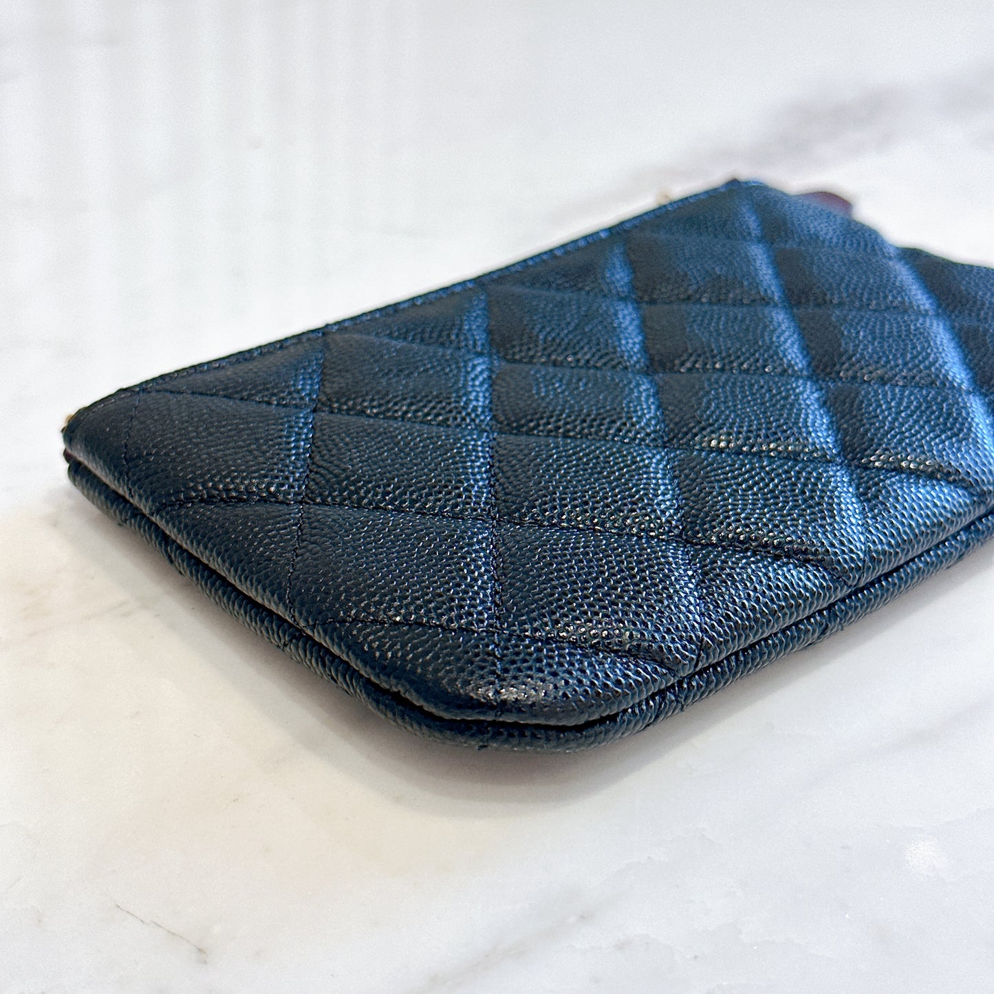 Chanel Mini O Case in Black