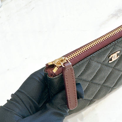 Chanel Mini O Case in Black