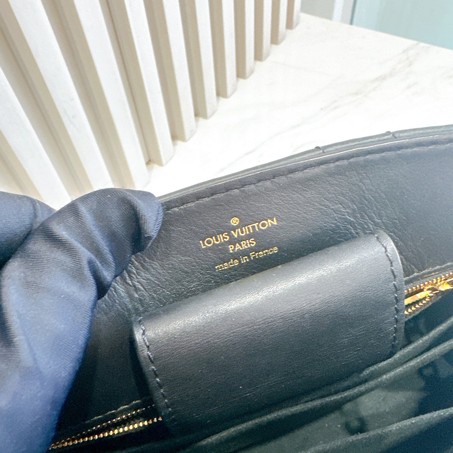 LV New Wave Tote in Black