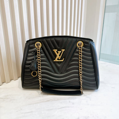 LV New Wave Tote in Black