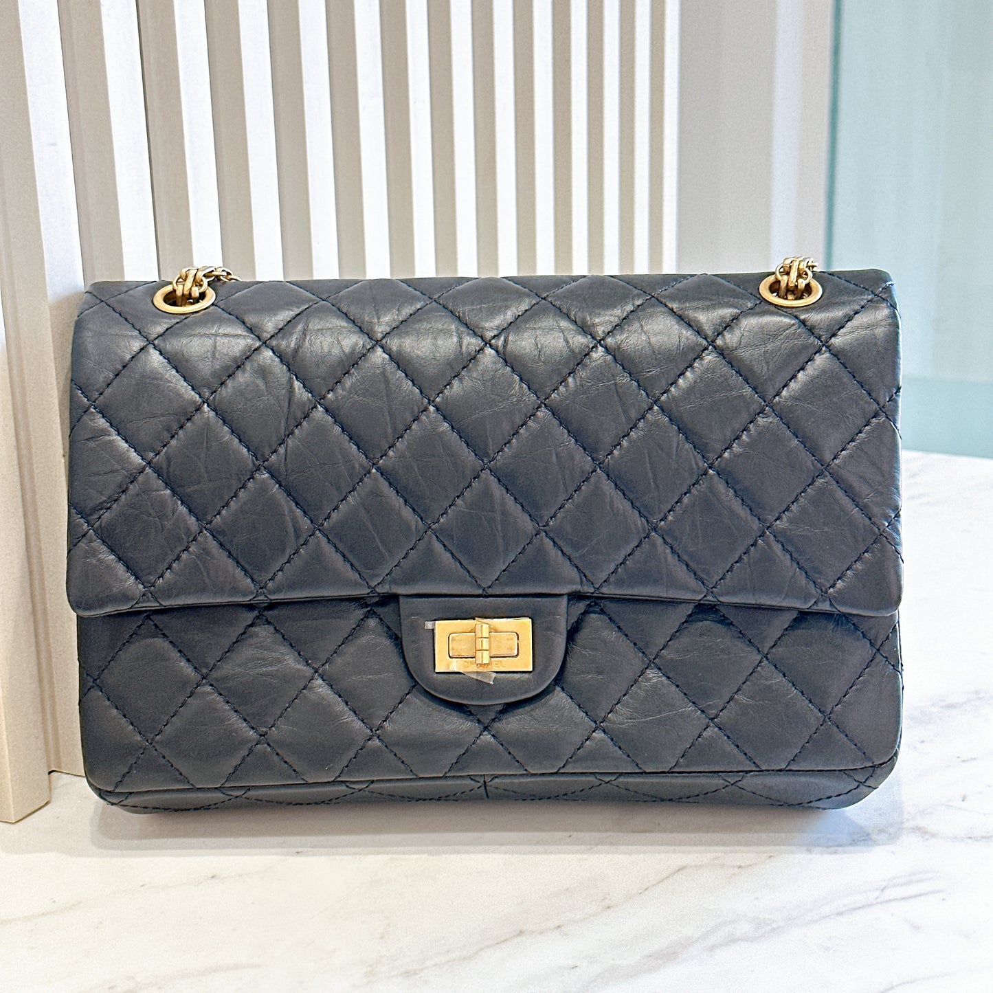 Chanel 2.55 Medium in Black