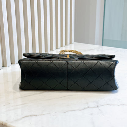 Chanel 2.55 Medium in Black