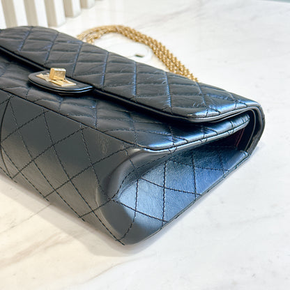Chanel 2.55 Medium in Black