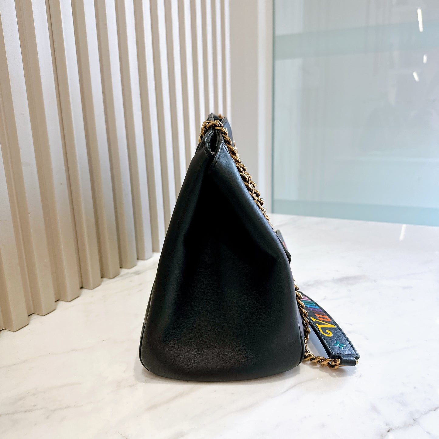 LV New Wave Tote in Black
