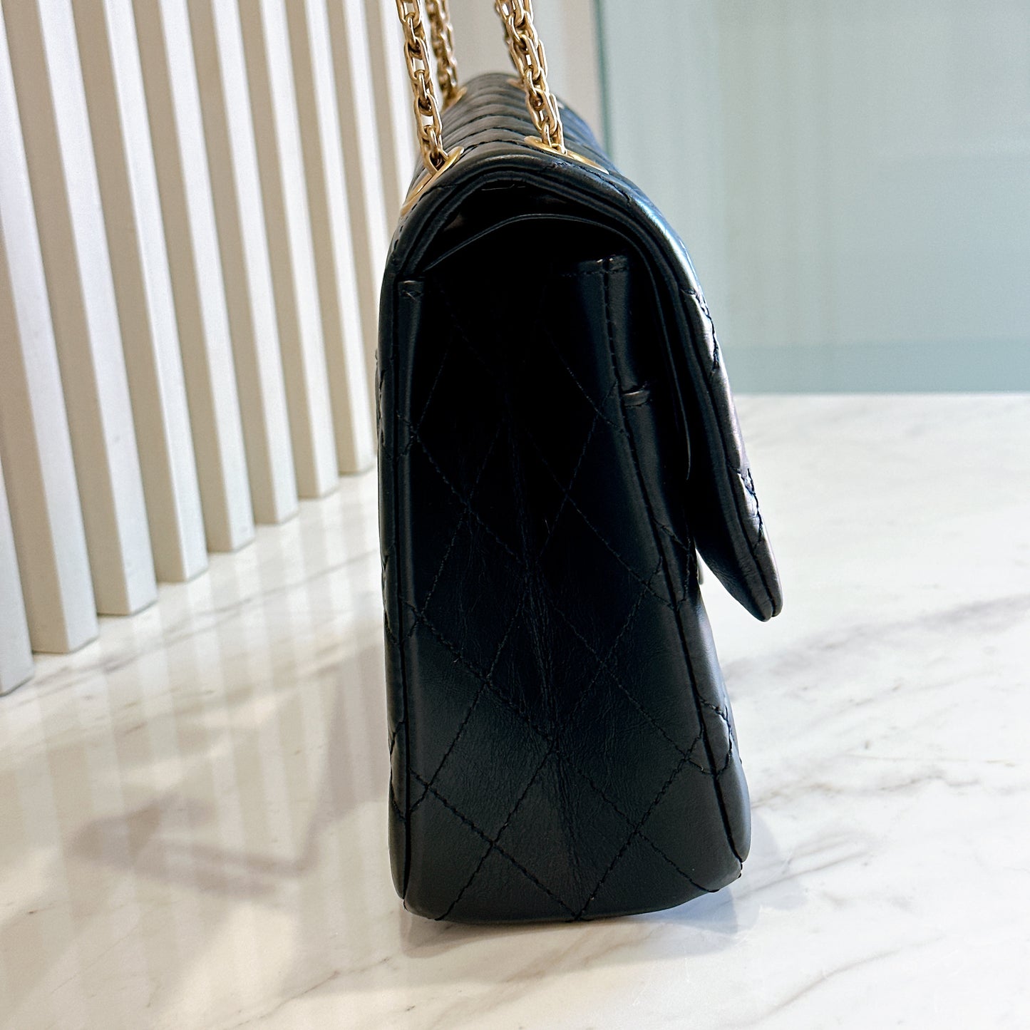 Chanel 2.55 Medium in Black