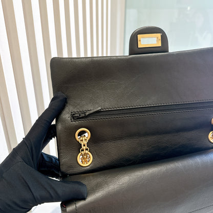 Chanel 2.55 Medium in Black