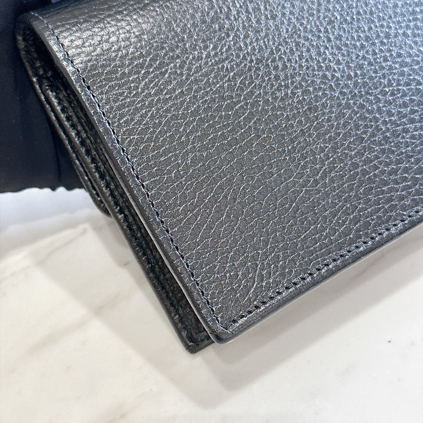 Gucci Interlocking Wallet On Chain in Black