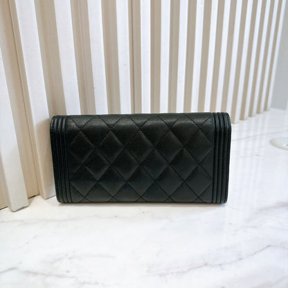Chanel Boy Long Wallet