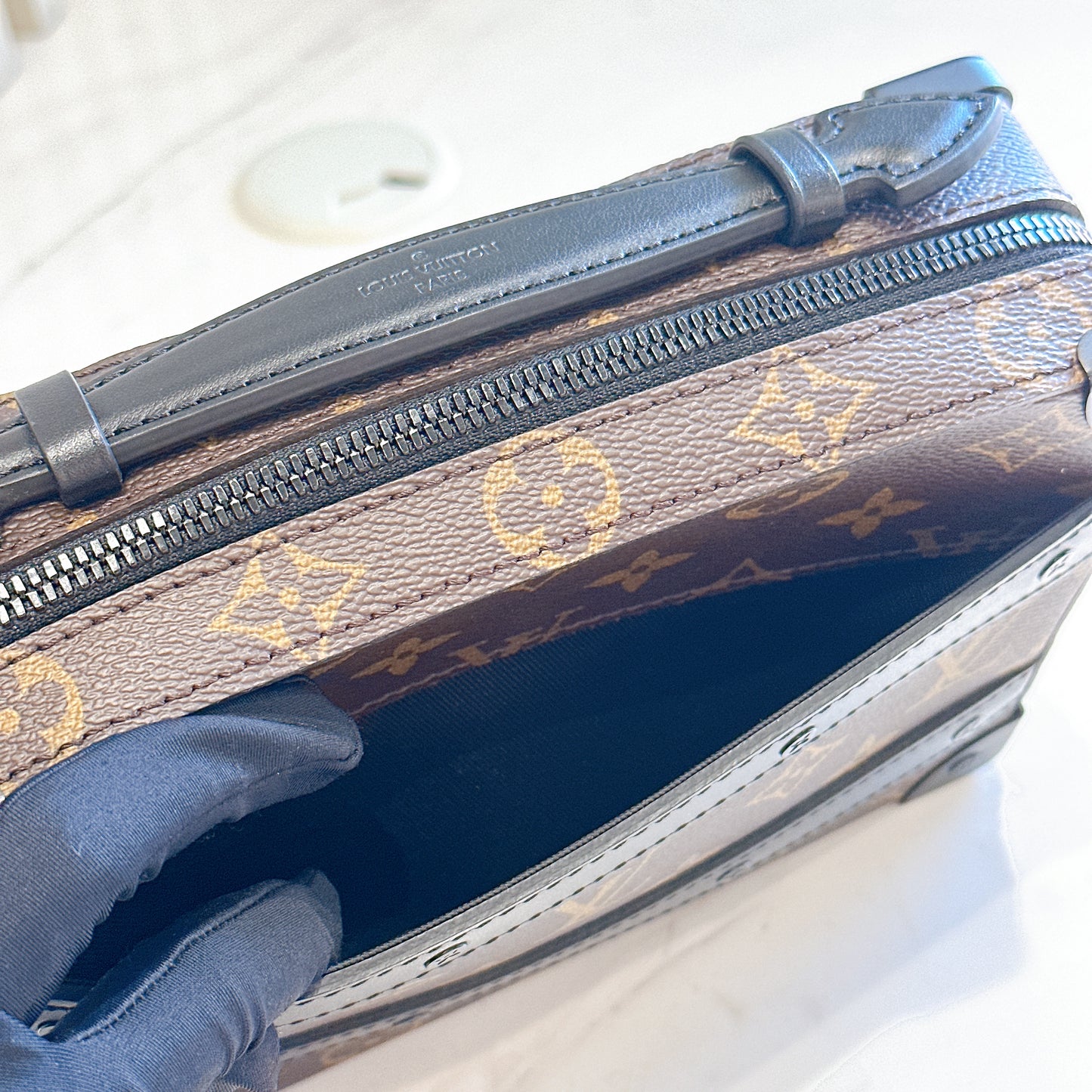 LV Monogram Handle Trunk