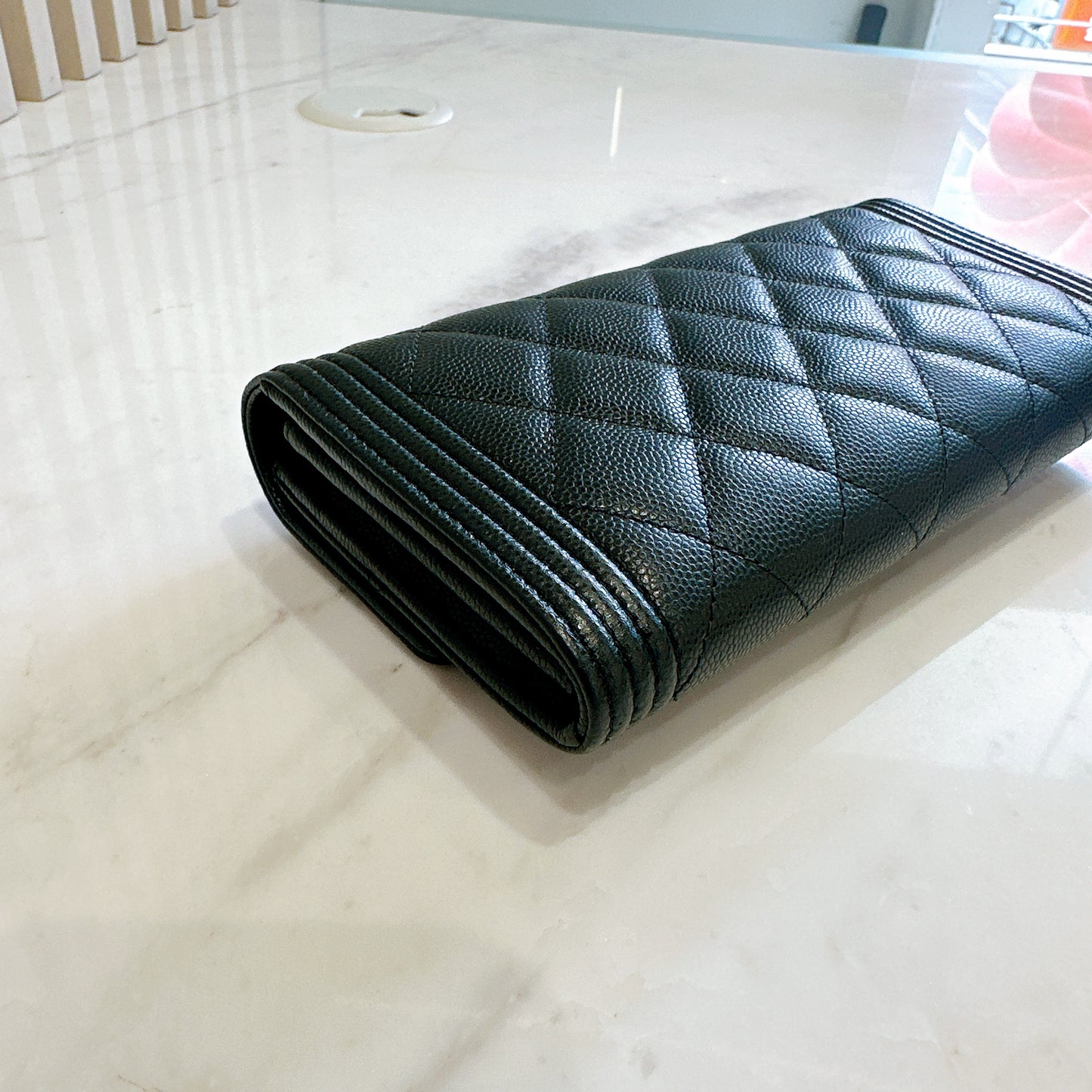 Chanel Boy Long Wallet