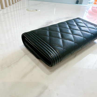 Chanel Boy Long Wallet