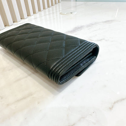Chanel Boy Long Wallet