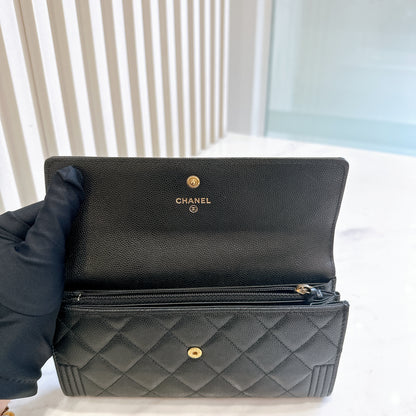 Chanel Boy Long Wallet