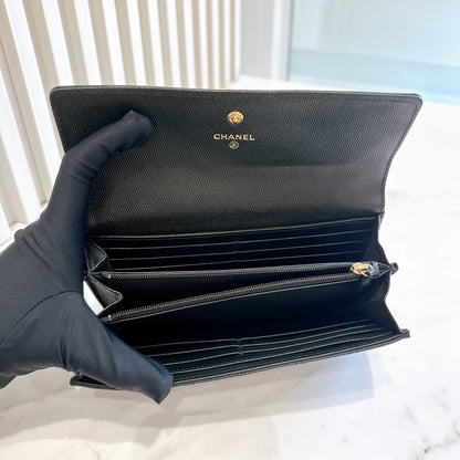 Chanel Boy Long Wallet