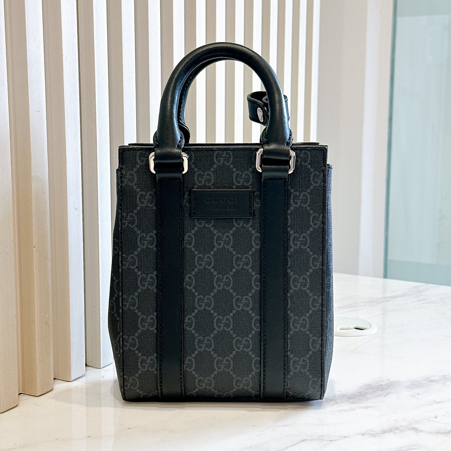 Gucci GG Suprme Monogram Mini Tote