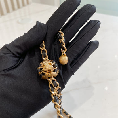 Chanel Vanity Case GHW with Pearl Crush