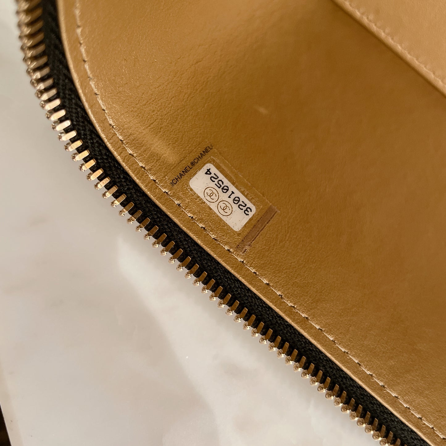 Chanel Vanity Case GHW with Pearl Crush