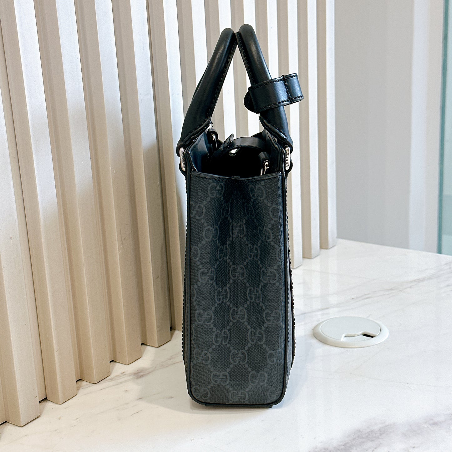 Gucci GG Suprme Monogram Mini Tote