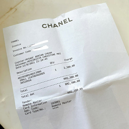 Chanel Mini O Case in Black