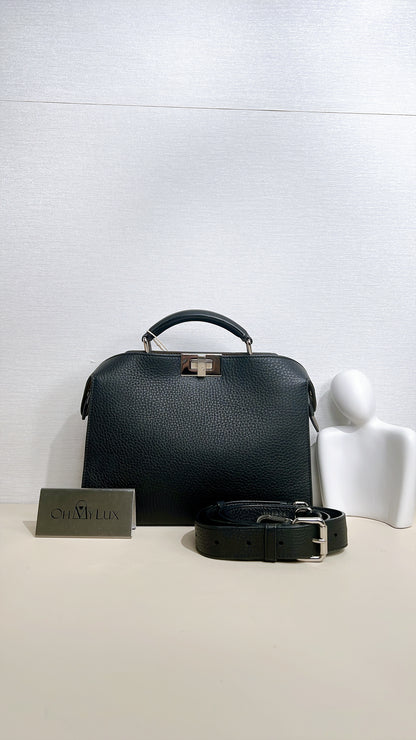 Fendi Peekaboo ISeeU in Black Small