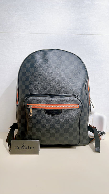 LV Damier Graphite Comet Josh Backpack