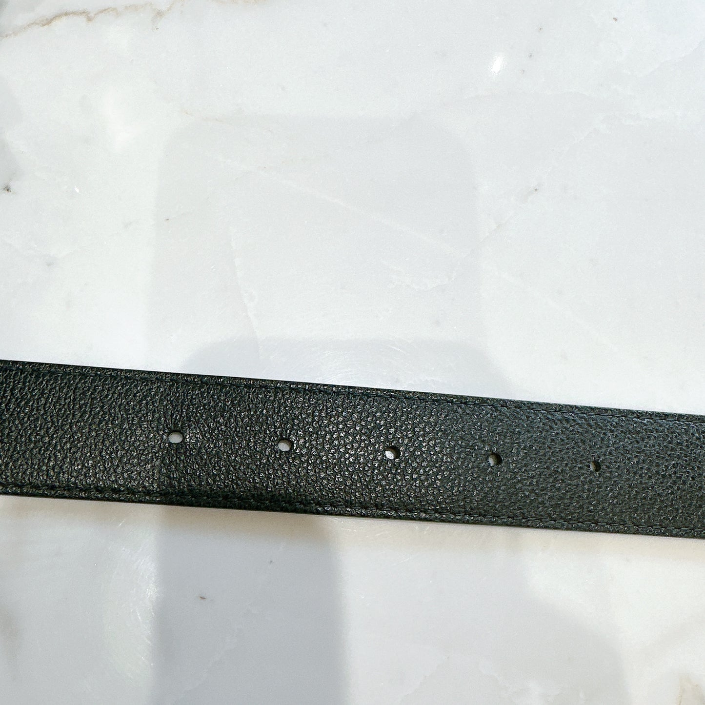 LV Monogram Reversible Belt in GHW