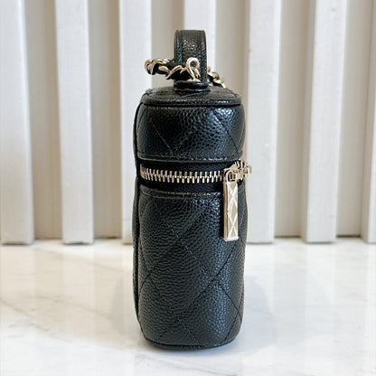 Chanel Top Handle Mini Vanity Case in Black