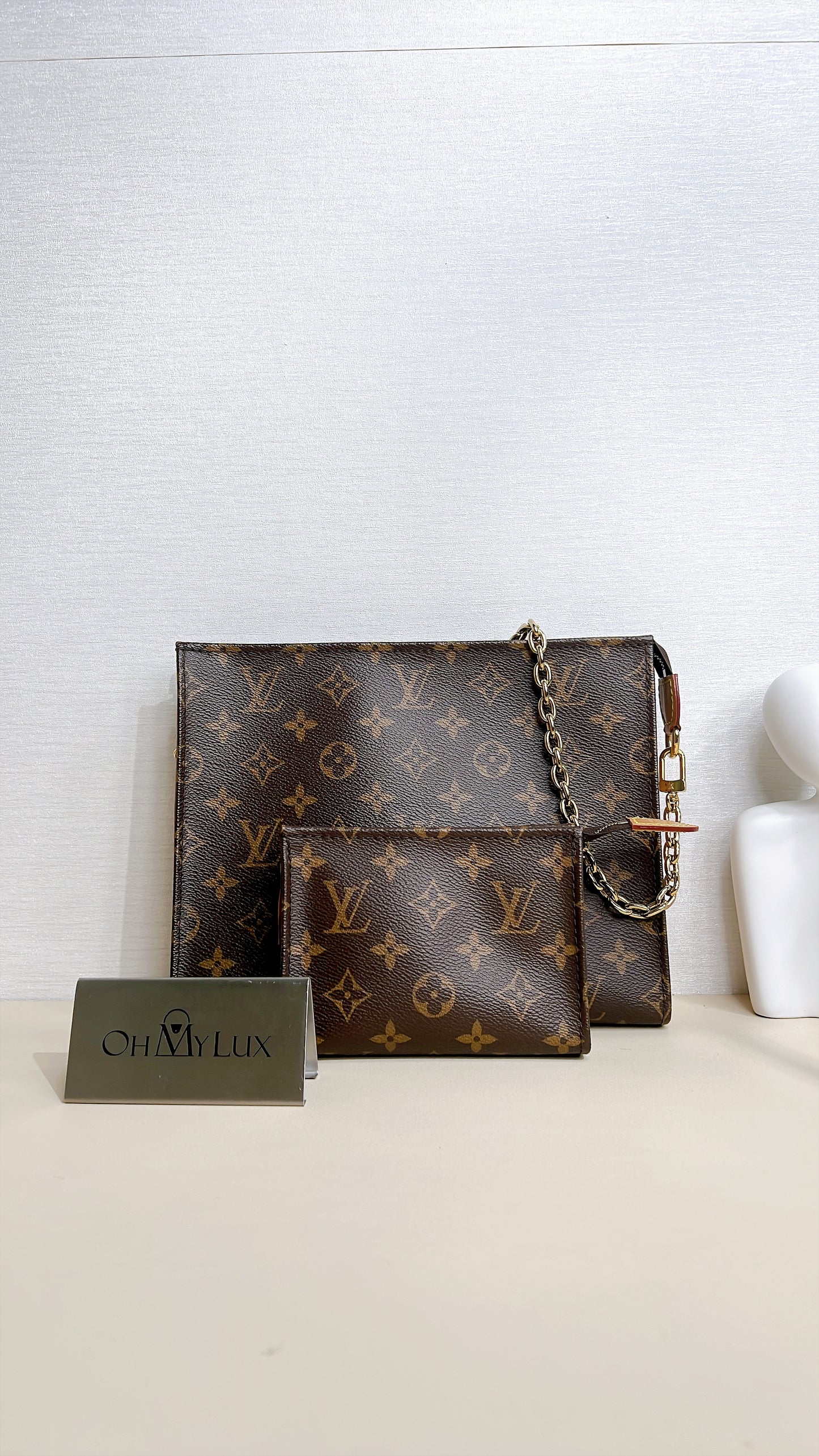 LV Toiletry Pouch On Chain