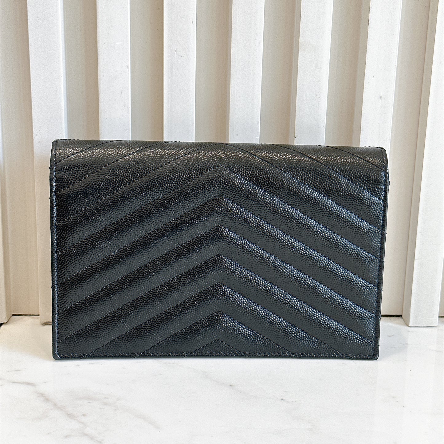 YSL Wallet On Chain Black in GHW