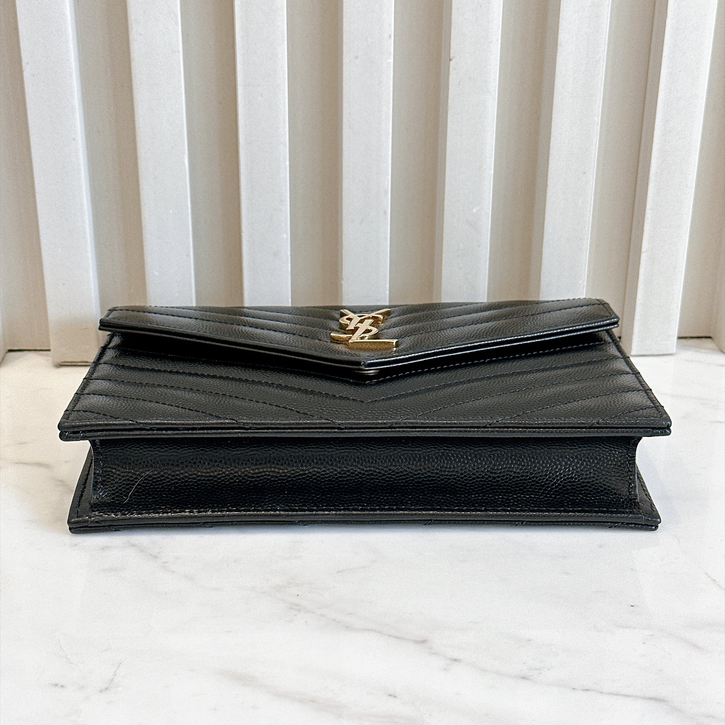 YSL Wallet On Chain Black in GHW