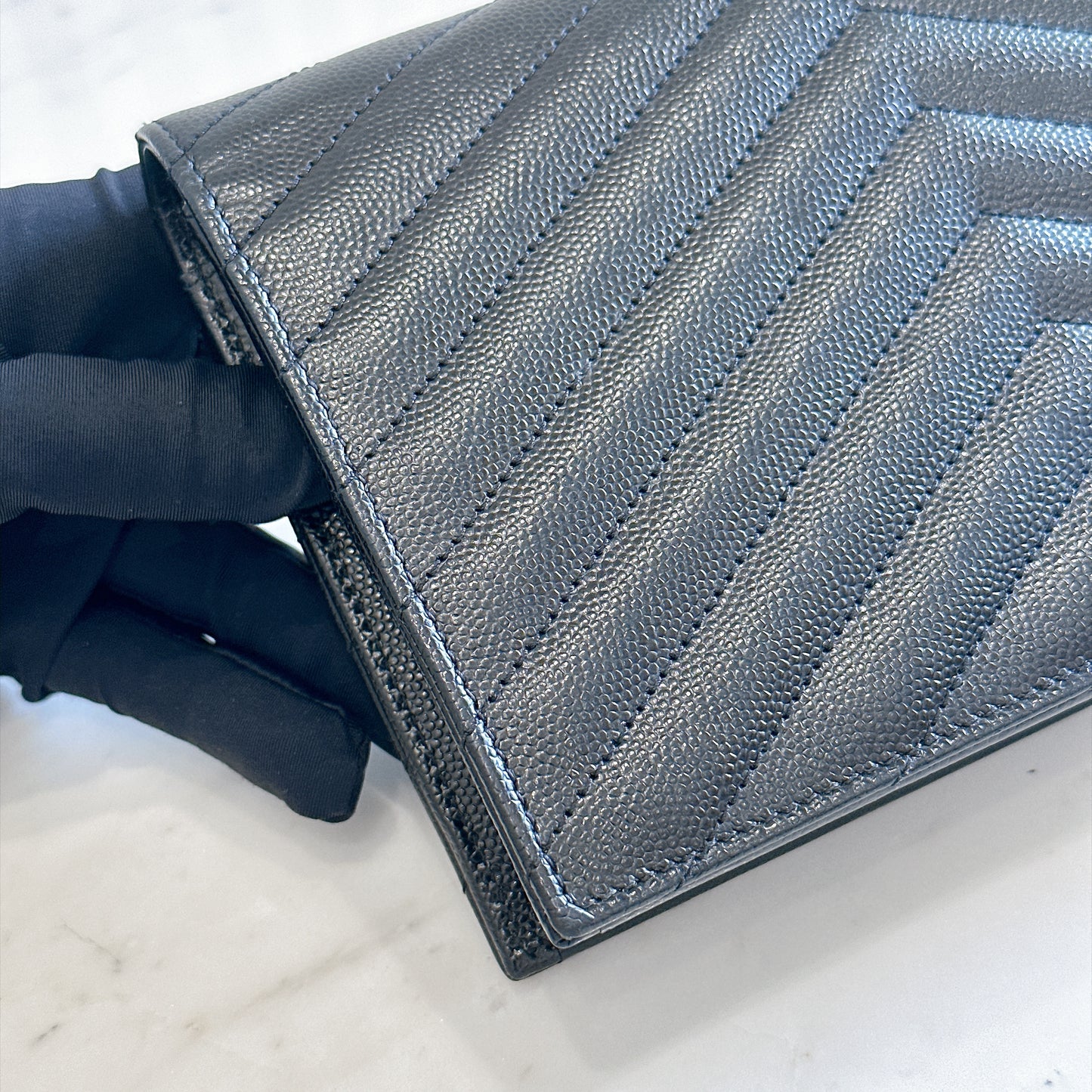 YSL Wallet On Chain Black in GHW