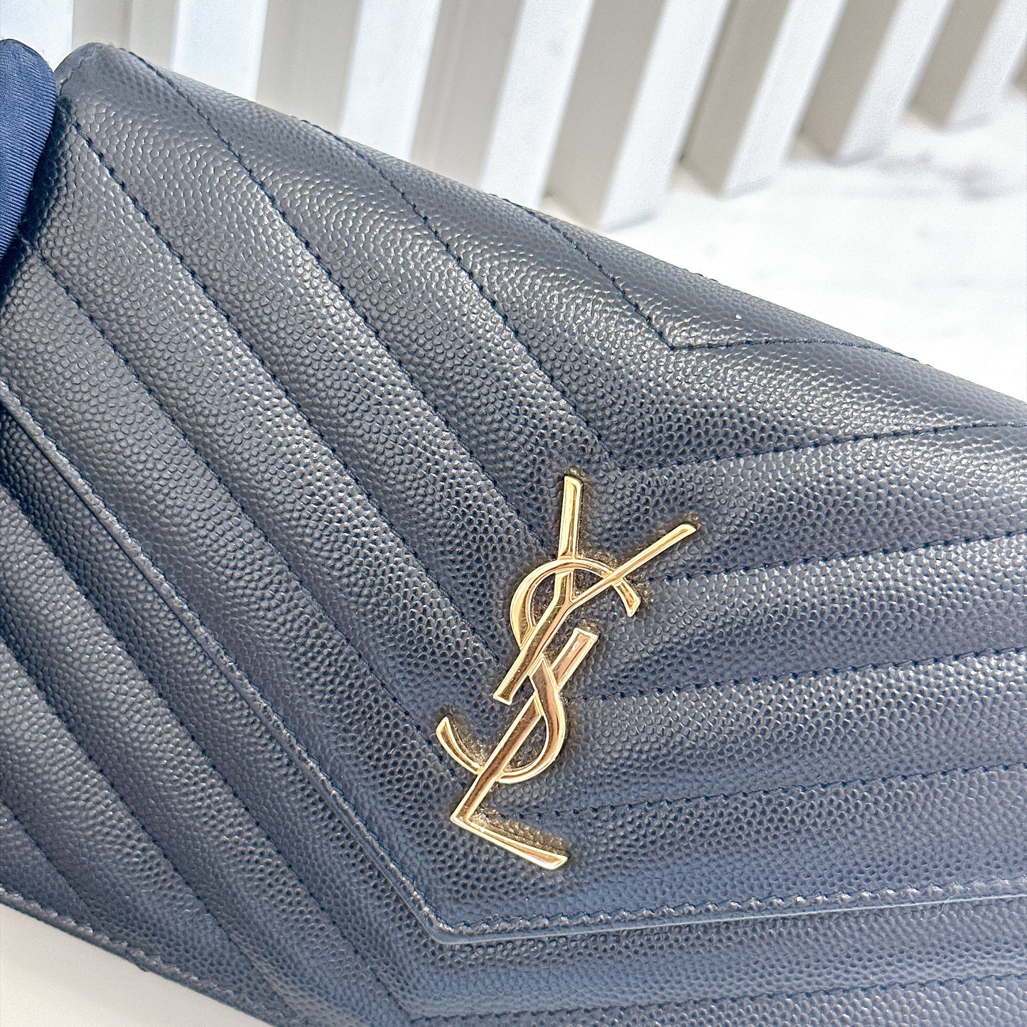 YSL Wallet On Chain Black in GHW