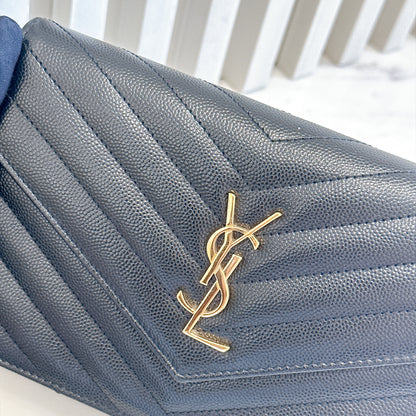 YSL Wallet On Chain Black in GHW