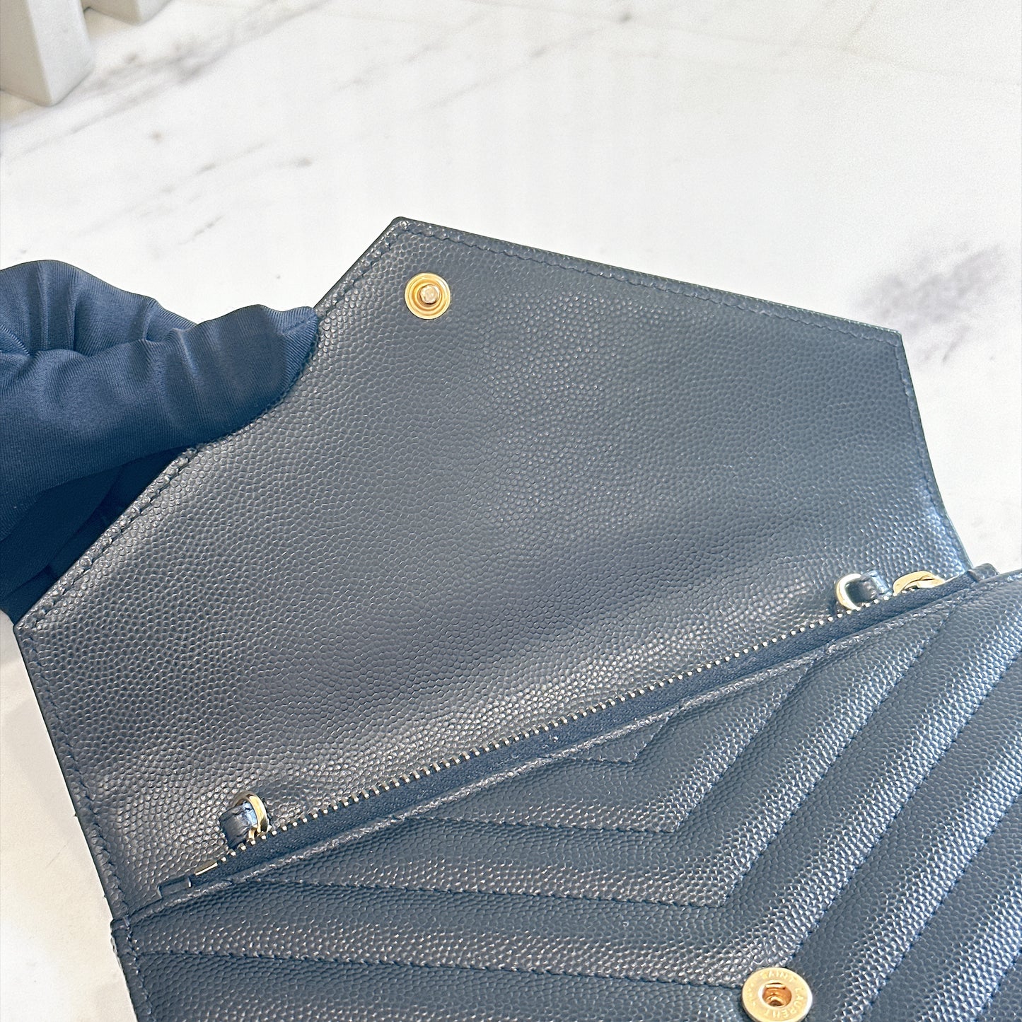 YSL Wallet On Chain Black in GHW