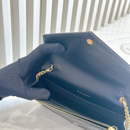 YSL Wallet On Chain Black in GHW