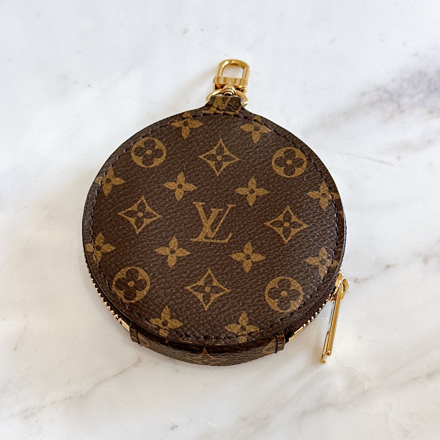 LV On The Go East West in Monogram Reverse