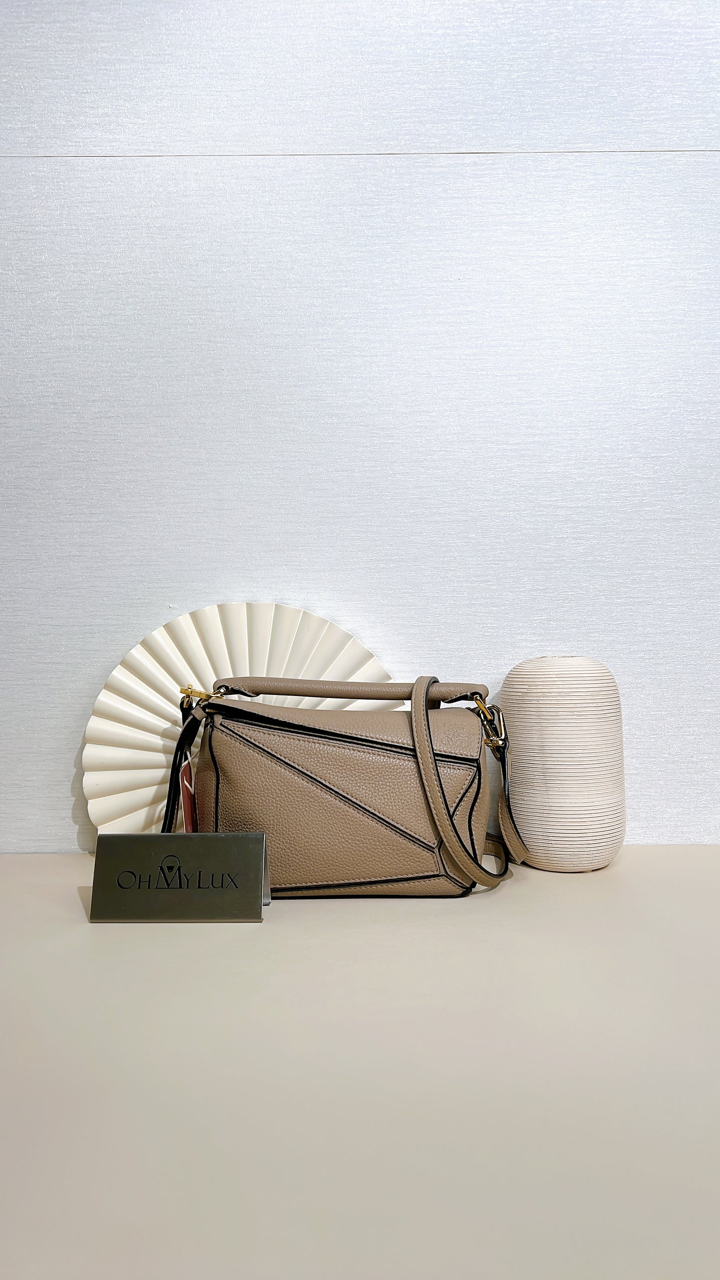 Loewe Mini Puzzle in Sand