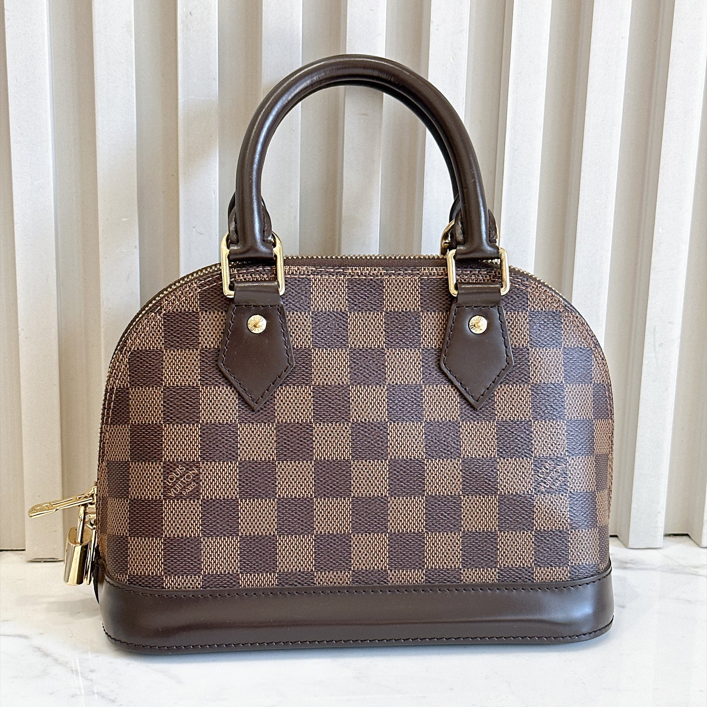 LV Damier Ebene Alma BB