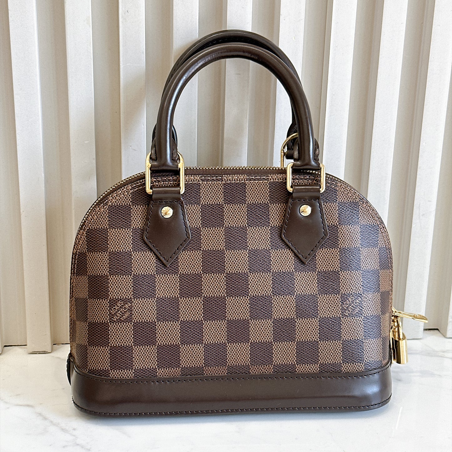 LV Damier Ebene Alma BB
