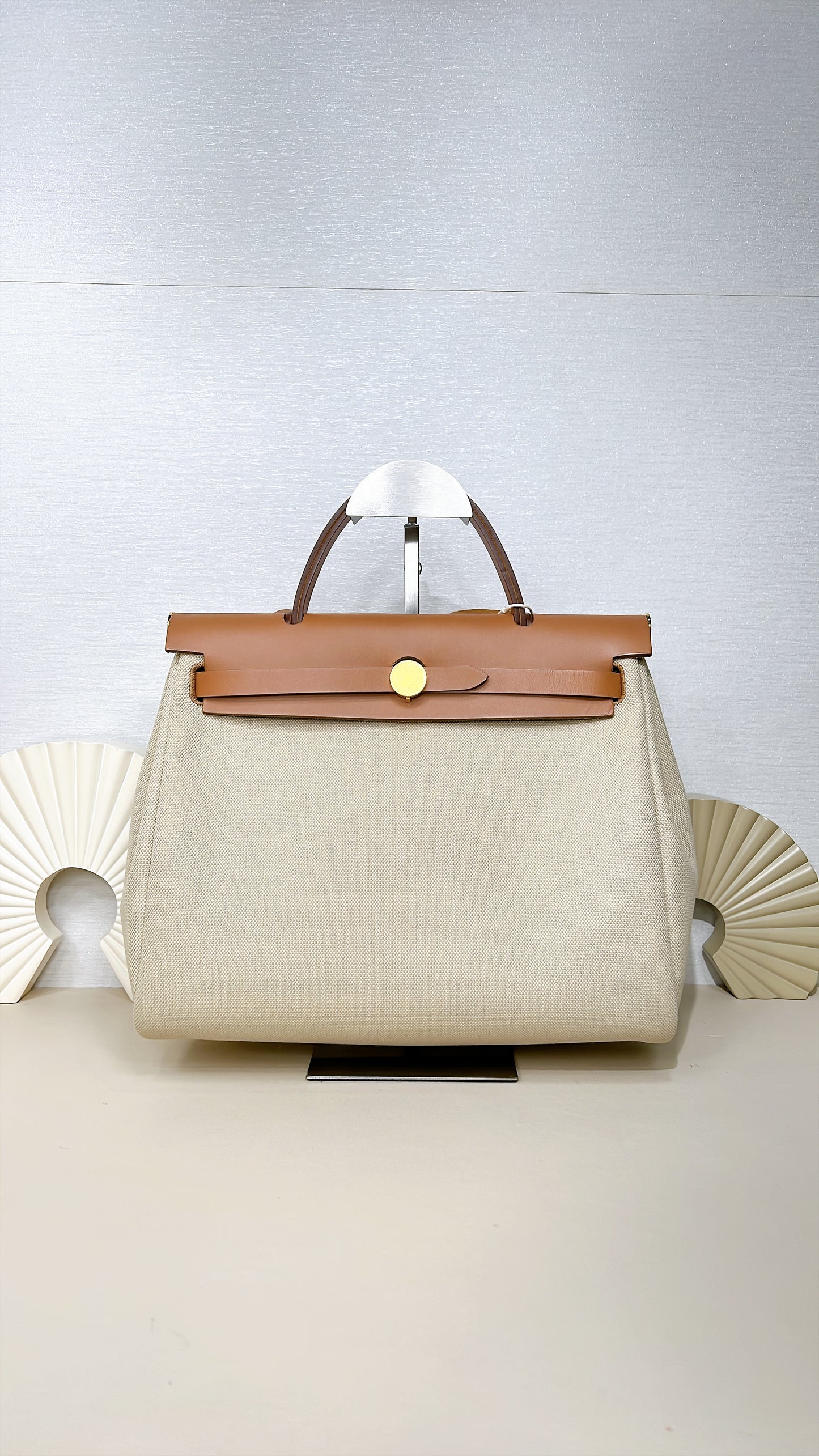 Hermes Herbag In Beton Nature