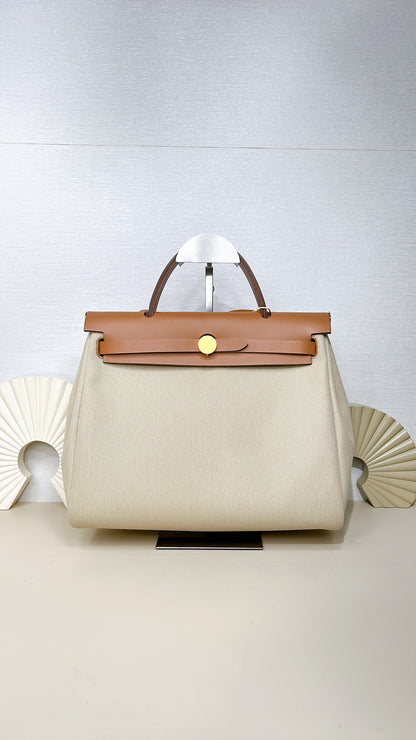 Hermes Herbag In Beton Nature