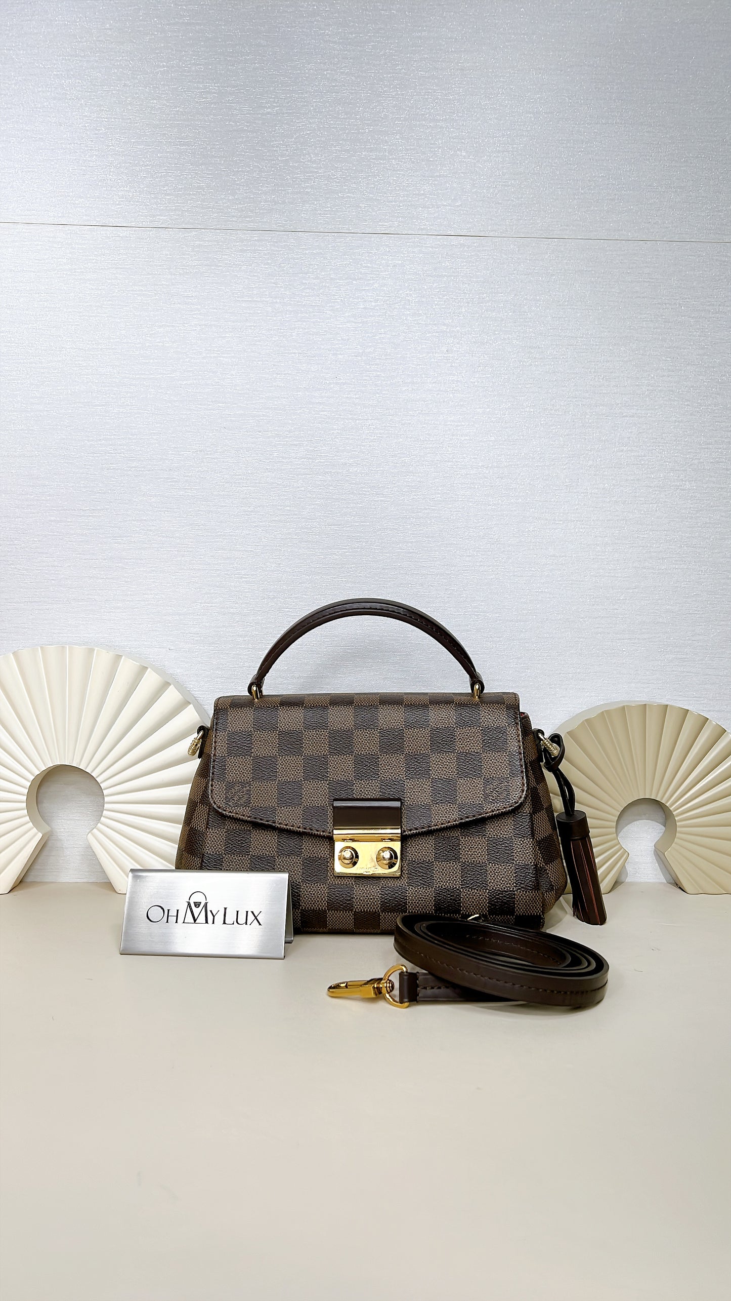 LV Damier Ebene Croisette